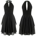 thumbnail image 1 of TiaoBug Girls Shiny Rhinestone Bridesmaid Dress Princess Pageant Ball Gown 6-16, 1 of 5