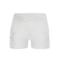 thumbnail image 1 of TiaoBug Girls Stars Rhinestones Dance Shorts Kids Elastic Waist Athletic Workout Gym Yoga Shorts Activewear White 12, 1 of 7