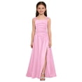 thumbnail image 1 of TiaoBug Junior Bridesmaid Dress Wedding Flower Girls Formal Pageant Gowns Birthday Party Prom Dance Wear Pink 14, 1 of 7