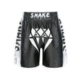 thumbnail image 1 of TiaoBug Kids Boys Muay Thai Shorts MMA Boxing Shorts Trunks Martial Arts Training Bottoms Sport Kickboxing Shorts Type A 5-6, 1 of 7