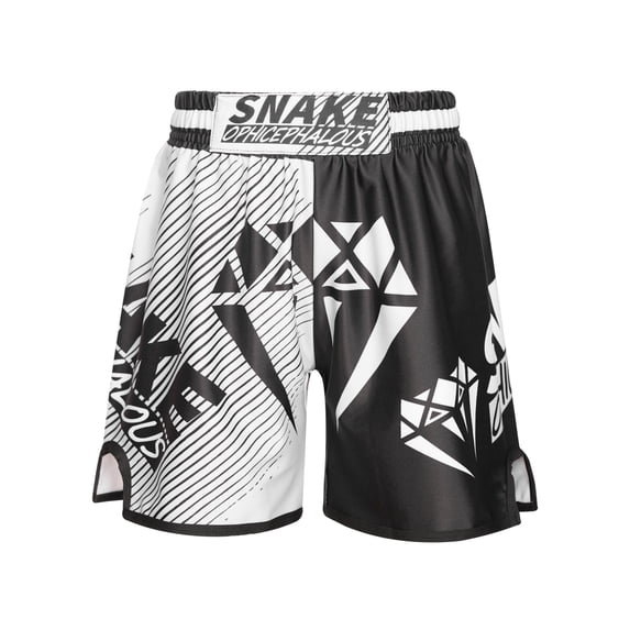 TiaoBug Kids Boys Muay Thai Shorts MMA Boxing Shorts Trunks Martial Arts Training Bottoms Sport Kickboxing Shorts Type G 5-6