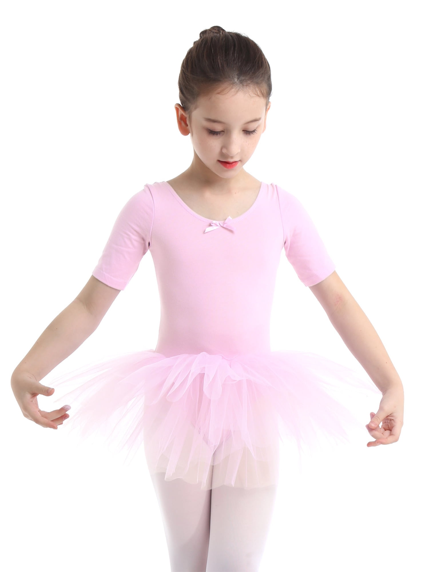 Stelle Sleeveless Ballet Leotard Tank Tutu Skirted Dance Dress Ballerina Outfit For Girls Ballet Pink 5t