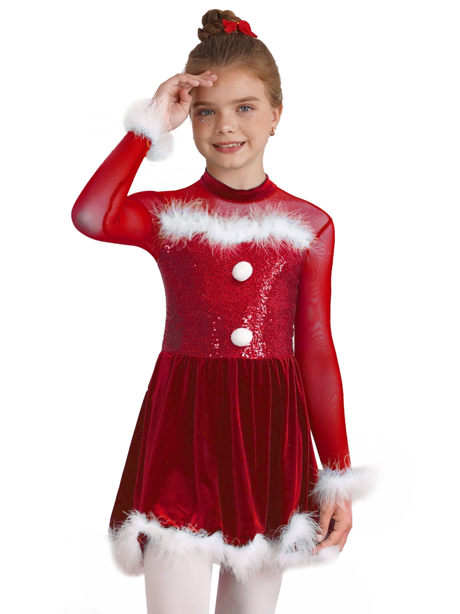 red holiday dress near me Christmas Kisses Mini Dress