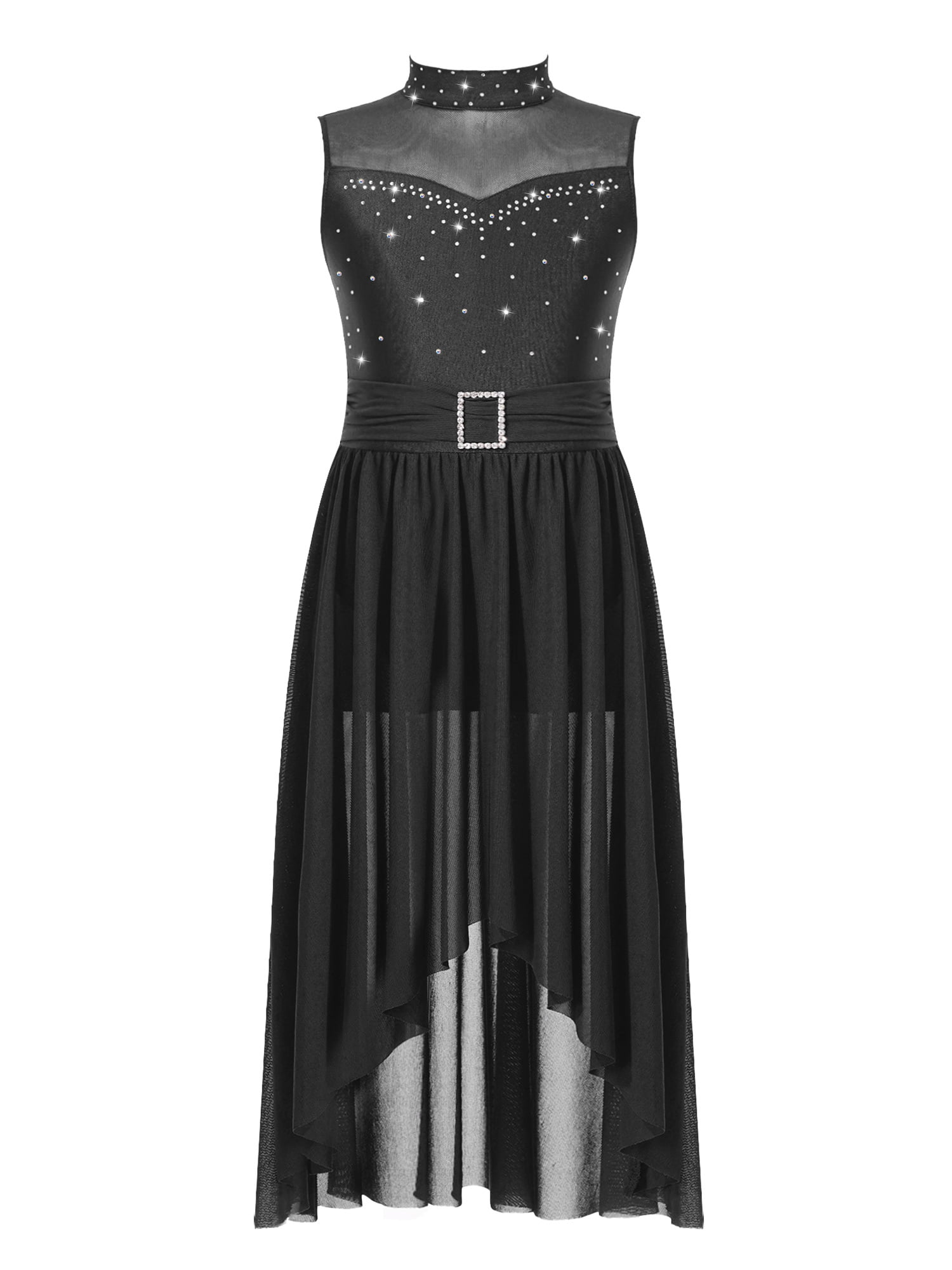 TiaoBug Kids Girls Tutu Ballet Leotard Dance Dress Ballerina Lyrical Dancewear - Foto 9