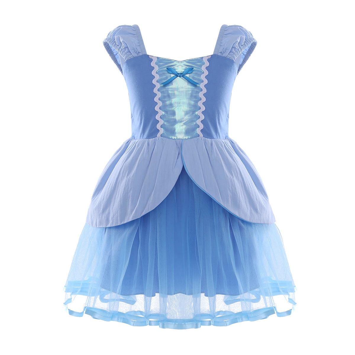 TiaoBug Kids Girls Mermaid Fairy Princess Outfit Birthday Party Halloween  Dress