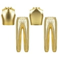 thumbnail image 1 of TiaoBug Kids Girls Metallic Sleeveless Mock Neck Crop Tank Top and Shiny Pants Set for Jazz Hip-Hop Dance Gold 6, 1 of 6