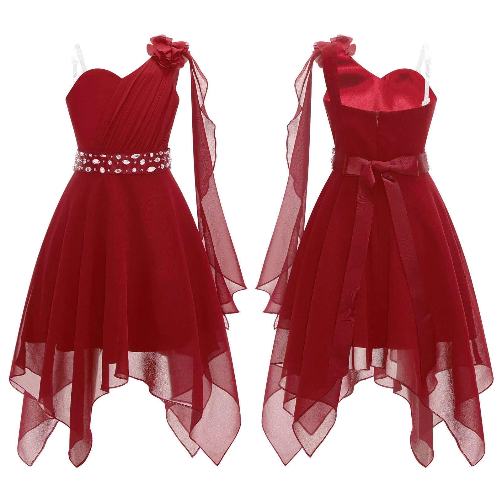 Kids pichwai 2 in one embroidery gowns main image 1