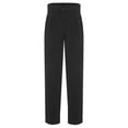 thumbnail image 1 of TiaoBug Men's Black Latin Dance Pants for Tango Modern Ballroom Rumba Samba Salsa Performance Trousers Competition Black L, 1 of 5