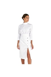 White Scrub Dresses for Medical Workwear