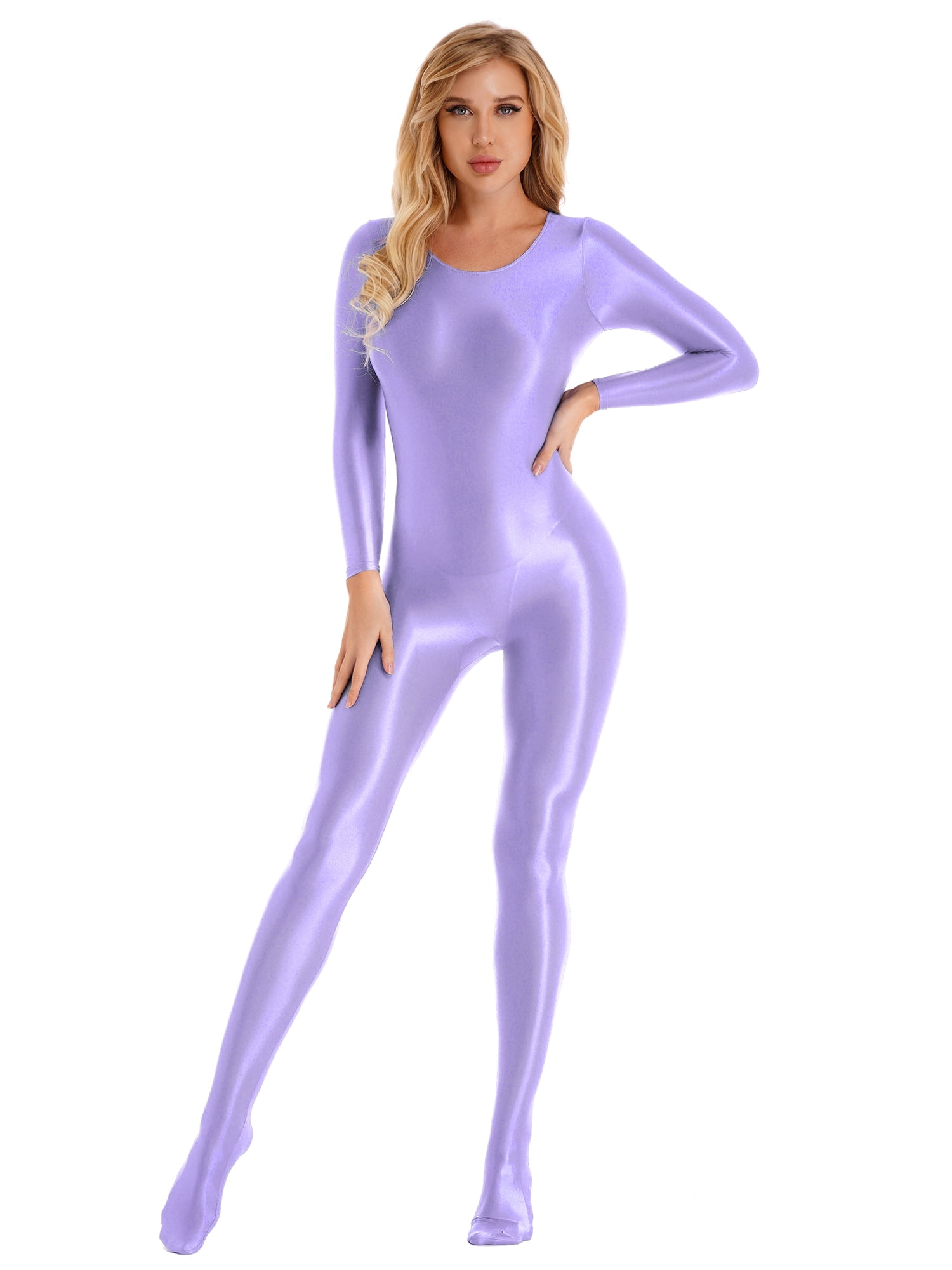 Sexy Lingerie Women Long Sleeve Bodystocking Fishnet Seductive Bodysuit Clubwear