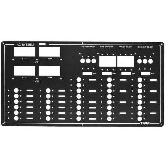 Tiara Boat Blank Breaker Panel 3314130 | AC System 22 1/4 Inch