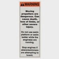 thumbnail image 1 of Tiara Boat Warning Decal 5451750 | Propeller Danger Sticker, 1 of 3