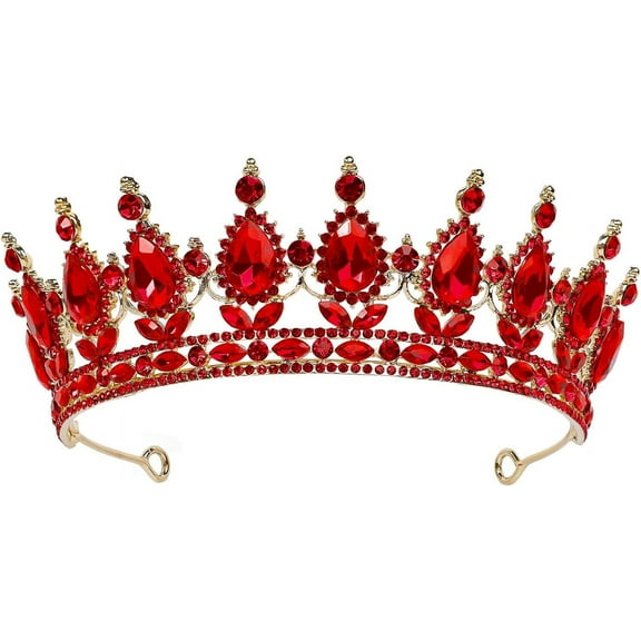 Tiara Crown for Women Princess Crowns Royal Queen Crowns Wedding Tiaras for Bride Crystal Hair Accessorie for Birthday Halloween Cosplay Christmas Party Prom Gifts