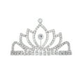 thumbnail image 1 of GOGIRL! USA Silver Tiara Hair Comb - Lotus Blossom for Girls, 1 of 3