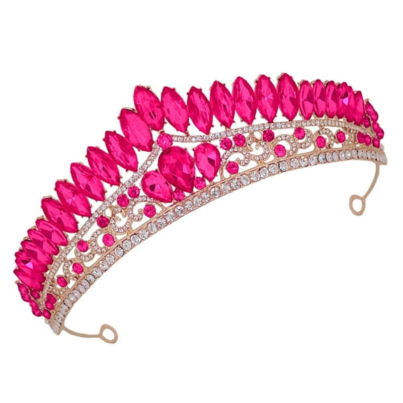 Tiara Headbands for Bridal Decorations Crown Hair Accessory Bride