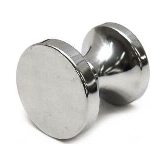 Tiara Yachts Round Pull Knob 5369910 | Flat Edge 1 Inch Chrome