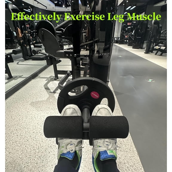 Tib Bar, Tibia Dorsi Calf Raise Machine, Tibialis Trainer, Knees Over Toes Equipment for Strengthening Lower Leg Muscles Calves/Shins/Ankles, Fits 2" Olympic Weight Plates