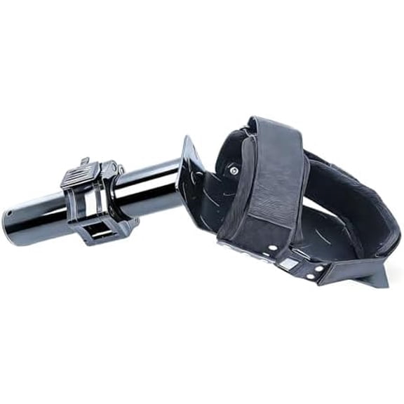 Tib Bar Tibialis Trainer Tibia Dorsi Calf Raise Machine with Straps Anterior Exercise Equipment Knees Over Toes Equipment for Strengthening Calves/Shins/Ankles, Fits 2" Olympic Weight Plates