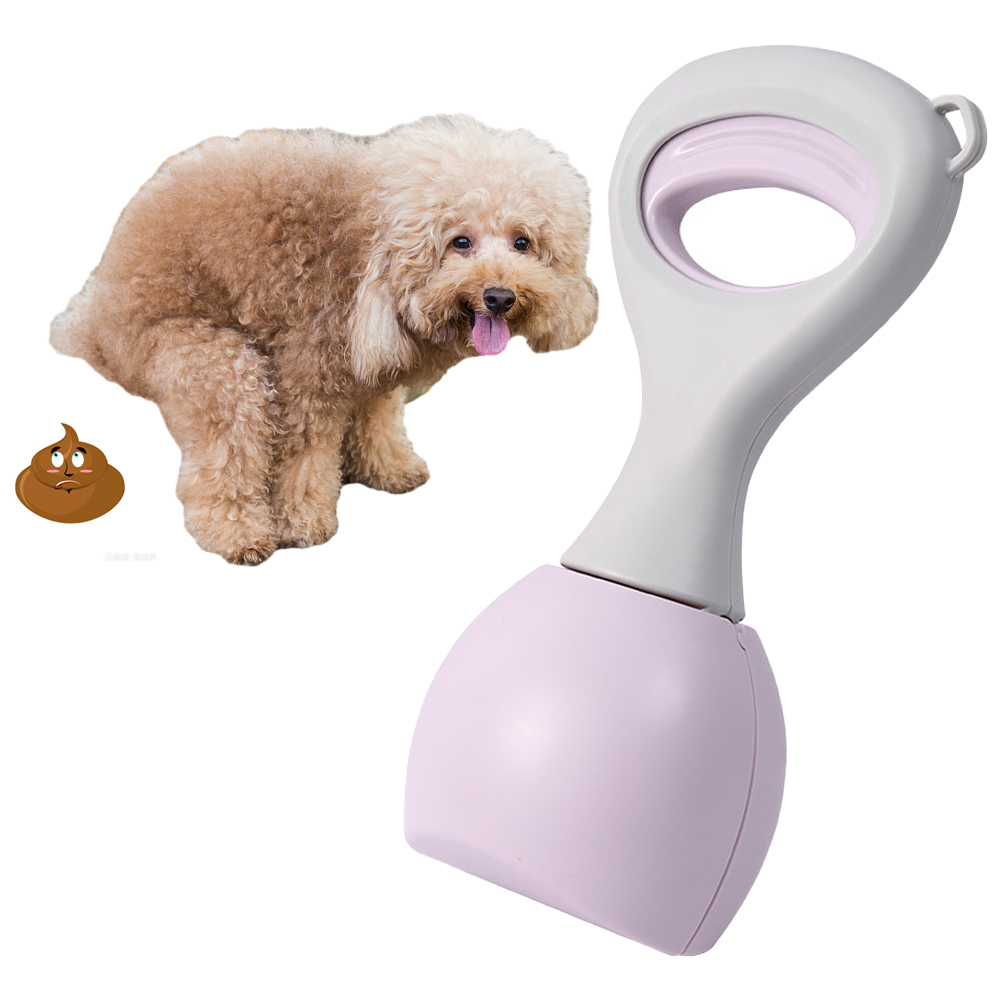 Tiberpet ABS Dog Poop Scooper Claw Lightweight Removal Picker Rake Portable Pooper Scooper