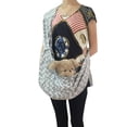 thumbnail image 1 of Tiberpet Dog Cat Sling Carrier Pet Papoose Bag Soft Pouch and Tote Design – Suitable for Puppy, Small Dogs, And Cats for Outdoor Travel 30.7*25.6*11.8in, 1 of 9