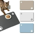 thumbnail image 1 of Tiberpet 11.8*15.7inch Dog Cat Water Dispenser Mat for Pet Accessories Pet Silicone Mat Dogs Cats Quick Dry Food Mat Pet Feeding Mat-Absorbent Dog Cat Mat, 1 of 8