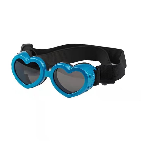 Tiberpet Pet Glasses Uv Protection Sunglasses Windproof Eye Protection Accessories for Cats Dogs Sunglasses Foldable Sunglasses for Dogs Goggles