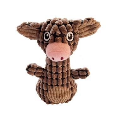 Tiberpet Pet Plush Toys Dog Toys Resistant Vocal Toy Dog Teeth Cleaning Toy Human Pet Interactive Toys Dog Enrichment Toys