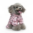 thumbnail image 1 of Tiberpet Waterproof Dog Jacket, Adjustable Dog Rain Jacket with Hoodie, Lightweight Dog Poncho Slicker for Small Medium Large Dogs (XS-XL), 1 of 8