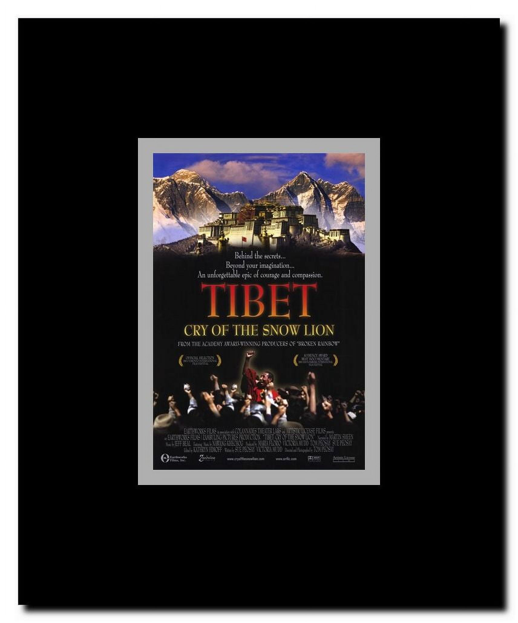 Tibet: Cry of the Snow Lion Framed Movie Poster