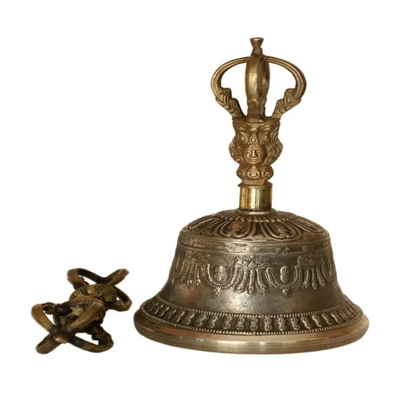 Tibetan Bell Dorje, Large