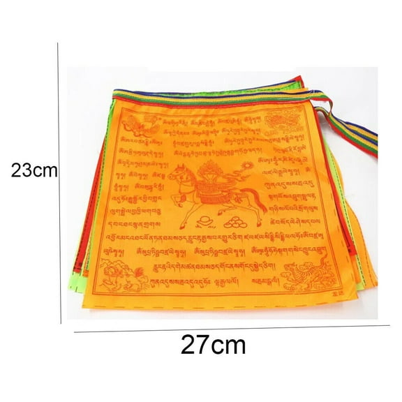 Tibetan Buddhist 20~300x Prayer Flags Outdoor Meditation Traditional 11x14IN Lot
