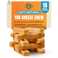 thumbnail image 1 of Tibetan Dog Chew Natural Yak Cheese Bone Treats for Small Dogs, 10 Sticks, 1 of 13