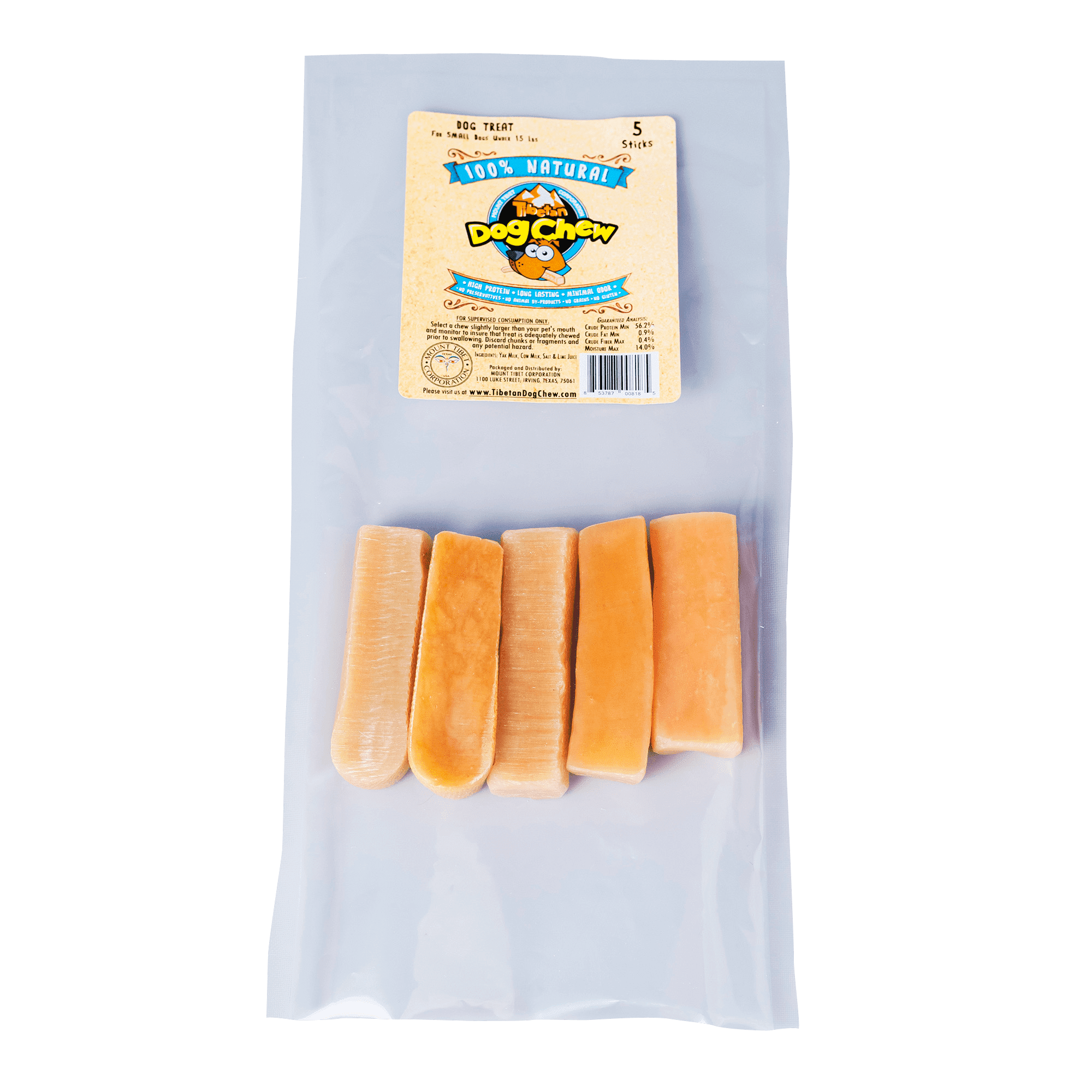 Tibetan Dog Chew Natural Dental Himalayan Yak Cheese Bone for Small Dogs