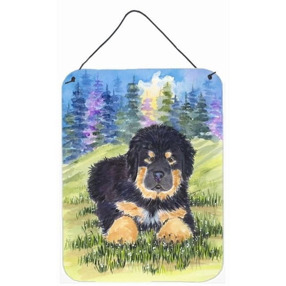 Tibetan Mastiff Aluminium Metal Wall or Door Hanging Prints