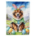 thumbnail image 1 of Tibetan Mastiff Easter Egg Hunt Garden Flag 11.25 in x 15.5 in, 1 of 5