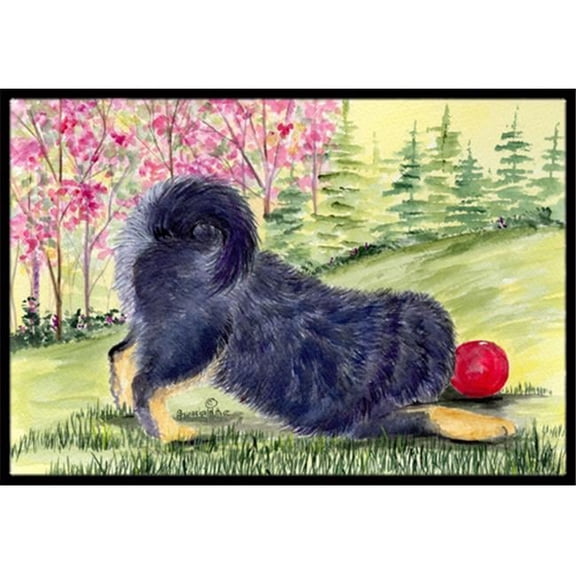 Tibetan Mastiff Indoor Or Outdoor Mat