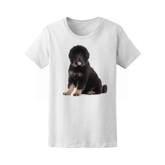 Tibetan Mastiff Puppy T-Shirt Women -Image by Shutterstock, Female Small