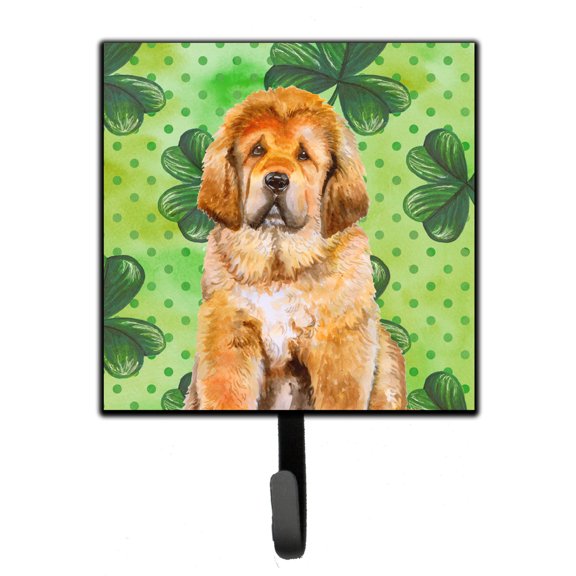 Tibetan Mastiff St Patricks Leash or Key Holder Green