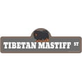 thumbnail image 1 of Tibetan Mastiff Street Sign | Indoor/Outdoor | Dog Lover Funny Home Décor for Garages, Living Rooms, Bedroom, Offices | SignMission personalized gift | 36" Wide, 1 of 5