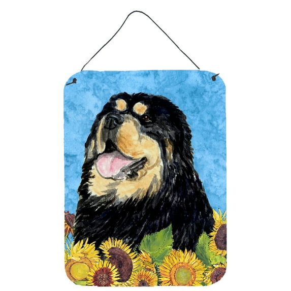 Tibetan Mastiff Aluminium Metal Wall or Door Hanging Prints