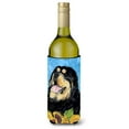 thumbnail image 1 of Tibetan Mastiff in Summer Flowers Wine Bottle Hugger, 1 of 1