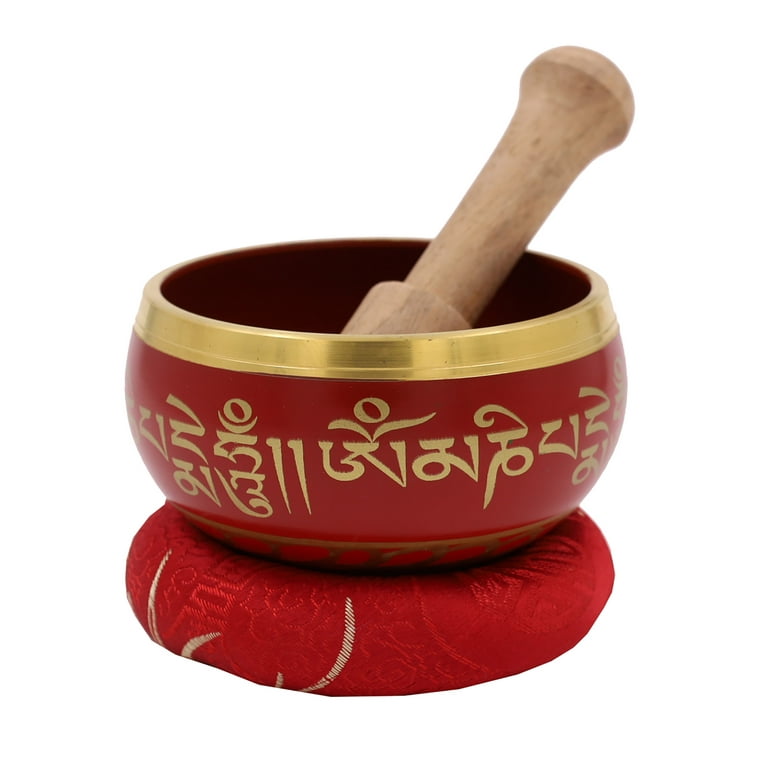Yellow Om Mani Padme Hum Himalayan Singing Bowls Yellow Om Mani Padme Hum Himalayan Singing Bowls
