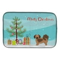 thumbnail image 1 of Tibetan Spaniel Christmas Tree Dish Drying Mat, 1 of 1