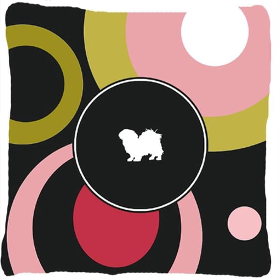 Tibetan Spaniel Decorative Fabric Pillow