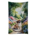 thumbnail image 1 of Tibetan Spaniel Spring Path Kitchen Towel 15 in x 25 in, 1 of 5