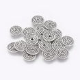 thumbnail image 1 of Tibetan Style Spacer Beads Lead Free & Cadmium Free Disc Antique Silver 10x1.2mm Hole: 2mm, 1 of 2