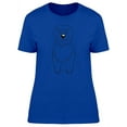 thumbnail image 1 of Tibetan Terrier Dog Sketch T-Shirt Women -Image by Shutterstock, Female XX-Large, 1 of 2