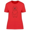 thumbnail image 1 of Tibetan Terrier Dog Sketch T-Shirt Women -Image by Shutterstock, Female XX-Large, 1 of 2