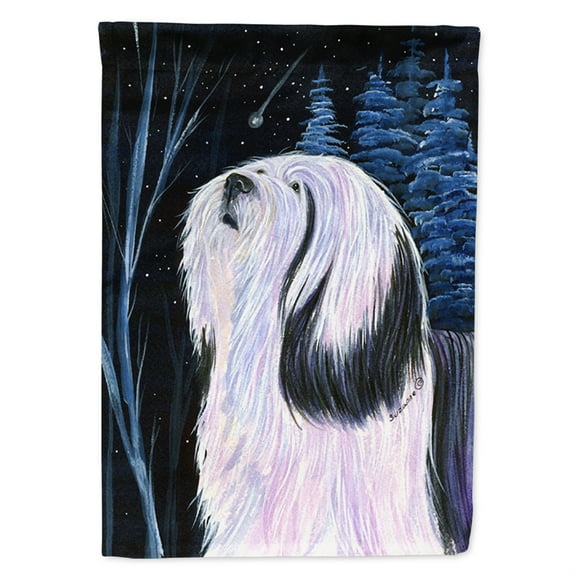 Tibetan Terrier Garden Flag