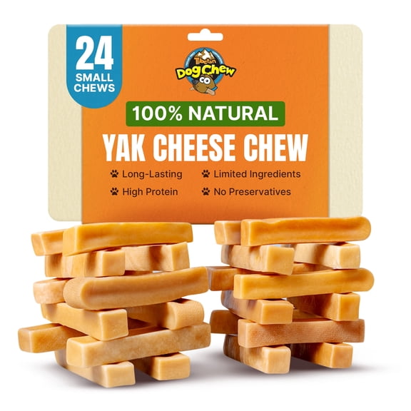 Tibetan Yak Cheese Dog Chew, Natural long lasting Himalayan Treats for Dogs (Small , 2 lb)
